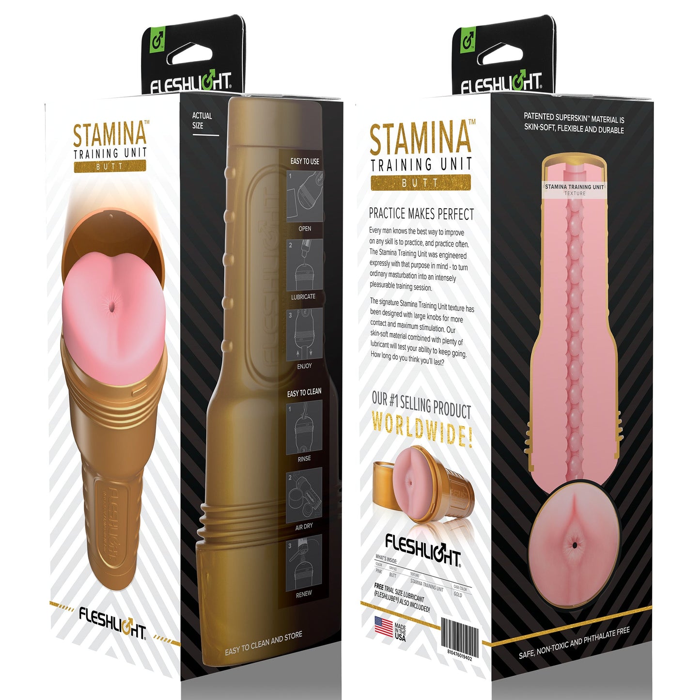 Stamina Training Unit Stroker Butt Fleshlight