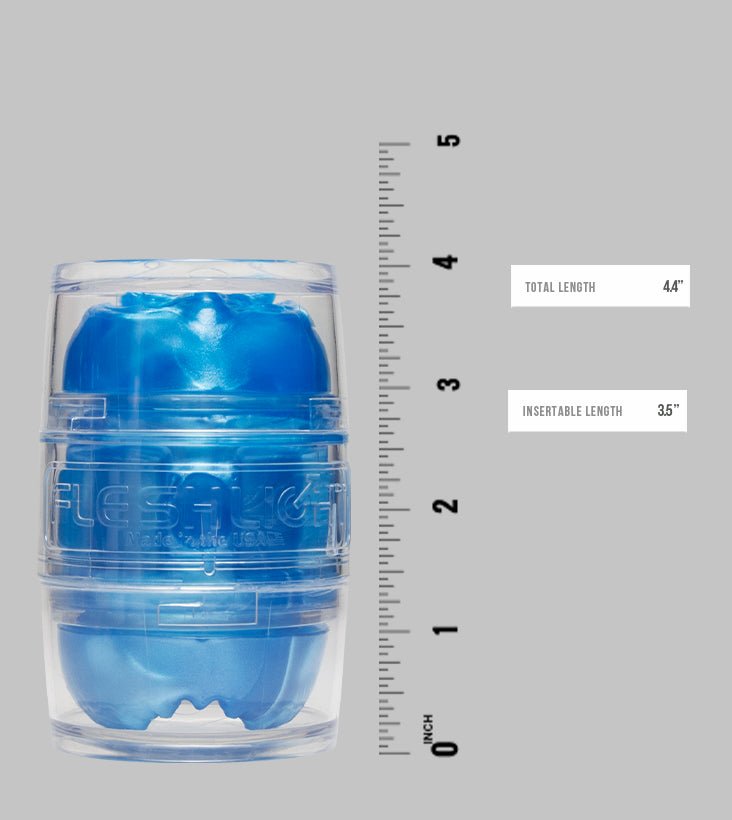 Masturbators Quickshot Alien Lady/Butt - Metallic Blue
