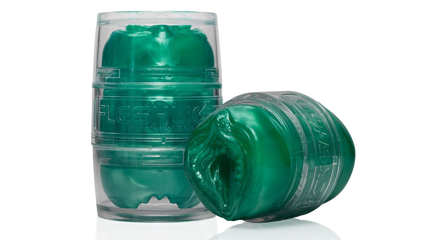 Masturbators Quickshot Alien Lady/Butt - Metallic Green